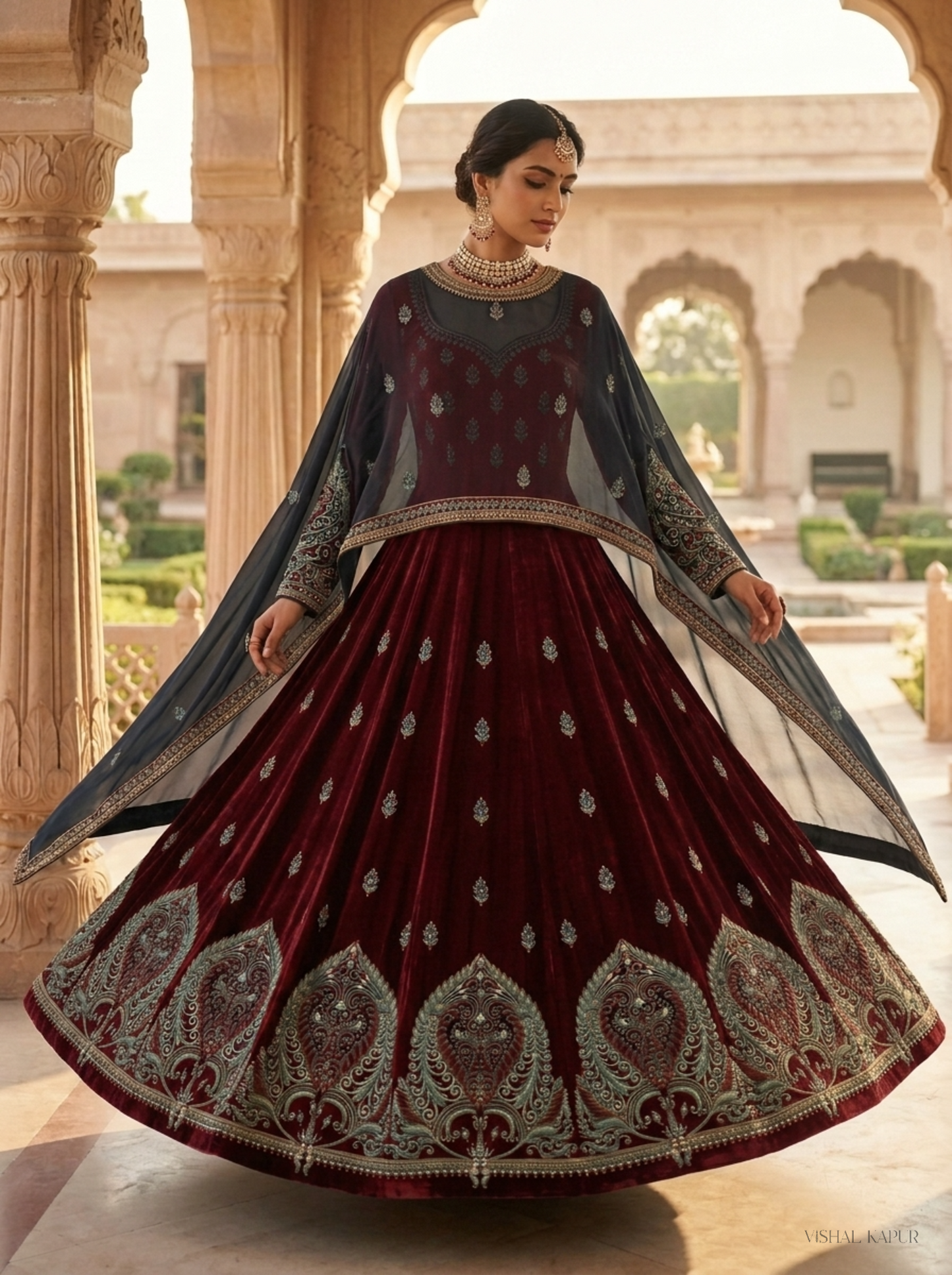 Embroidery Formal Anarkali Set