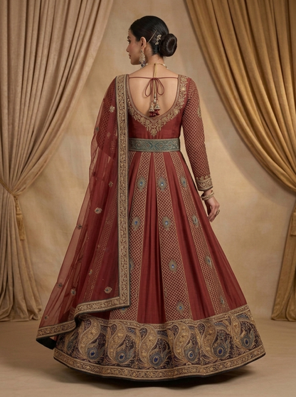 Embroidery Formal Anarkali Set