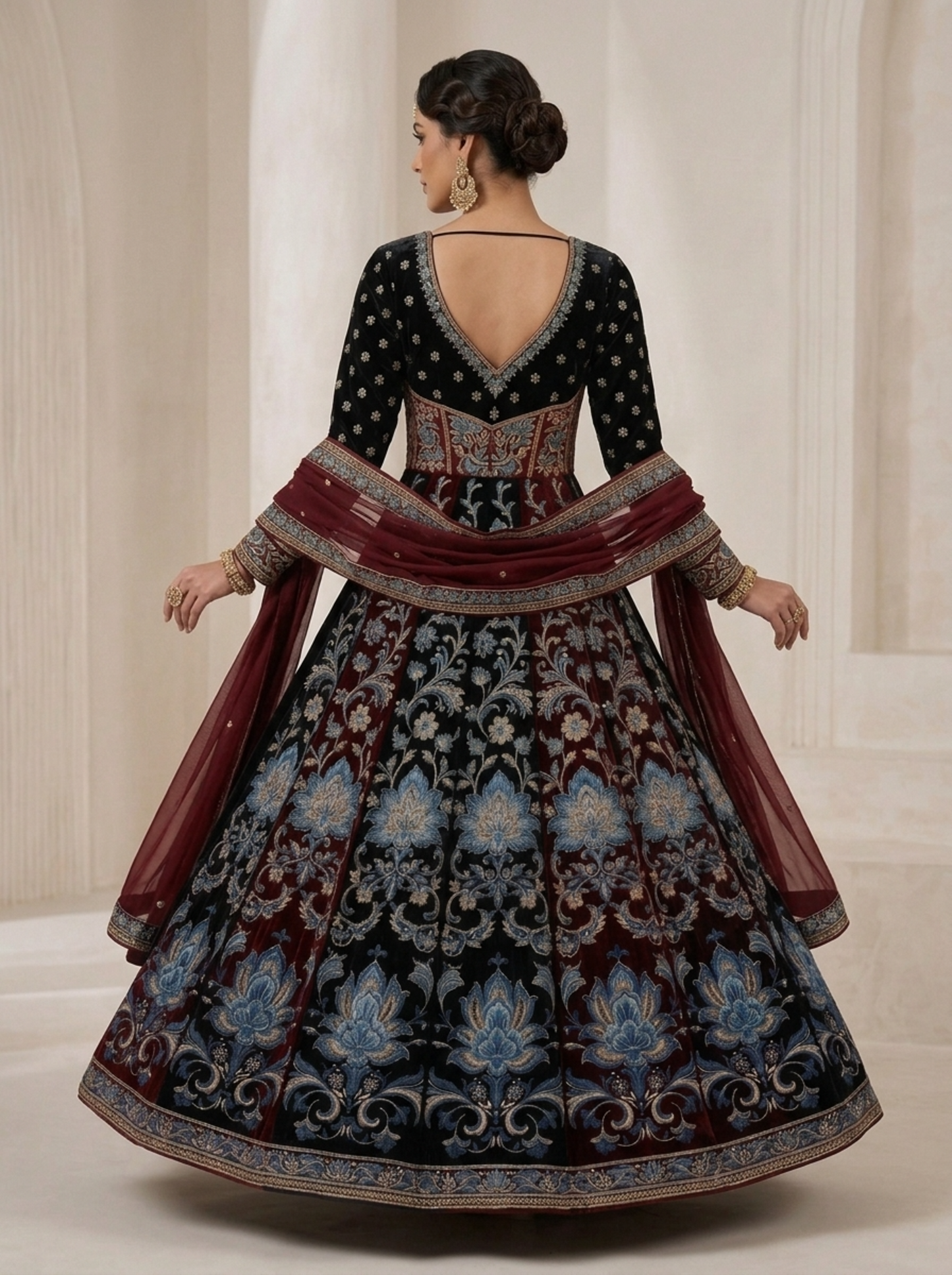 Embroidery Formal Anarkali Set