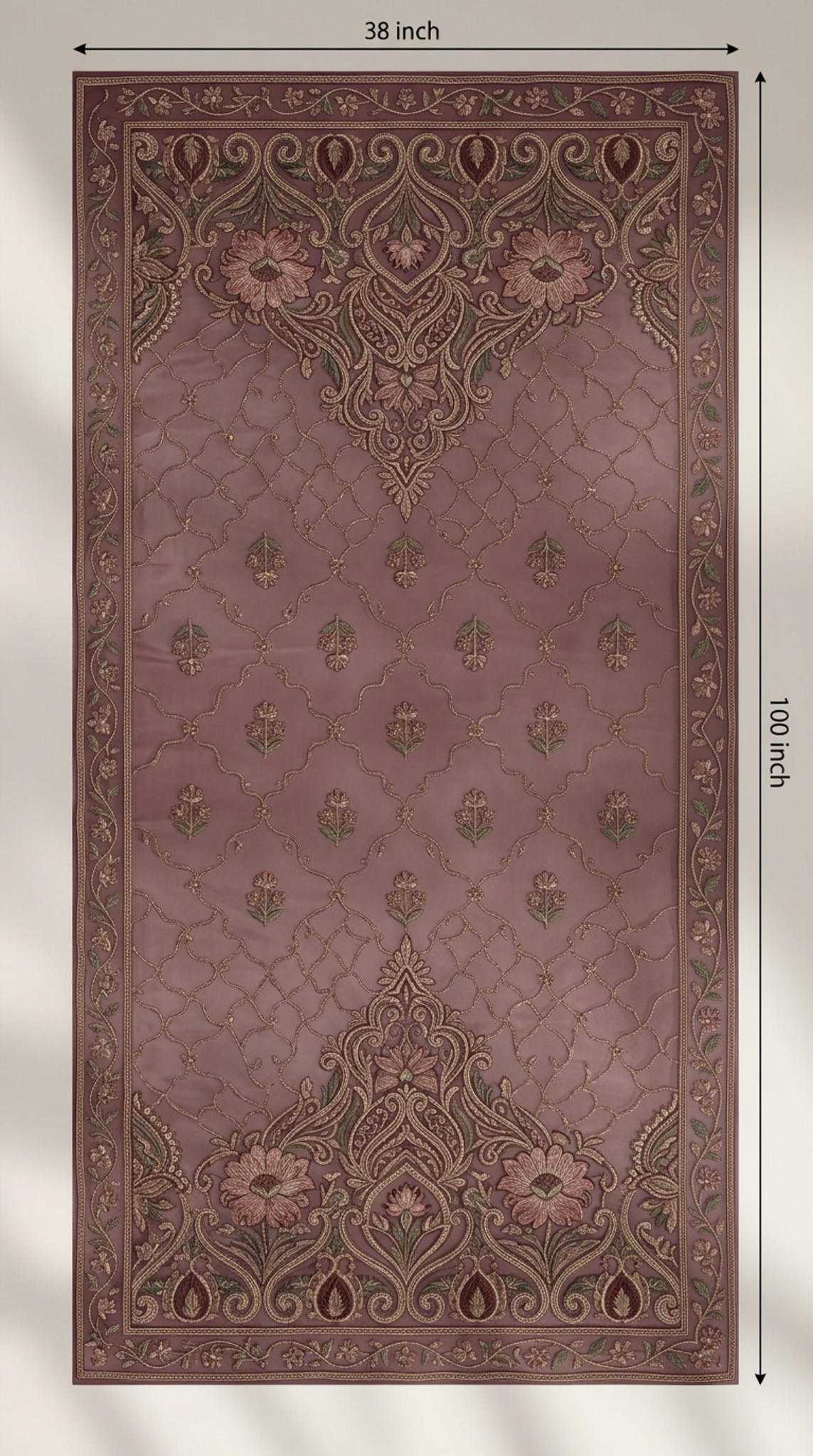 Formal Made to Order Embroidered Dupatta