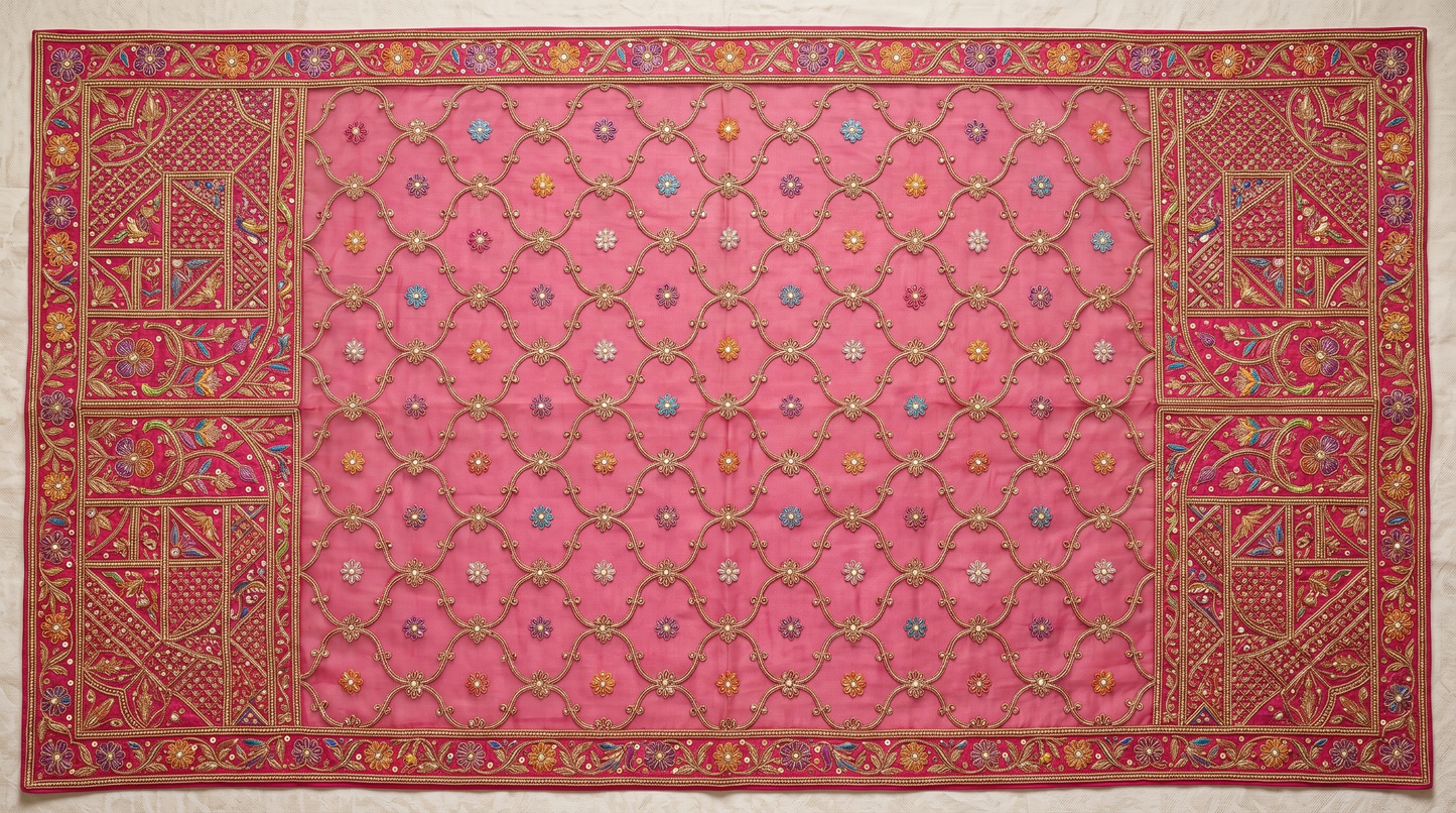 Formal Made to Order Embroidered Dupatta