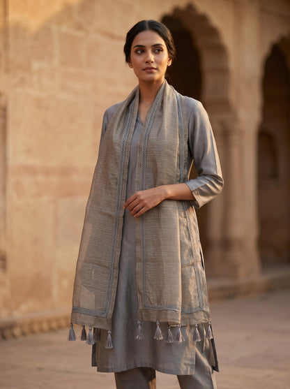 Formal Chanderi Stole Dupatta