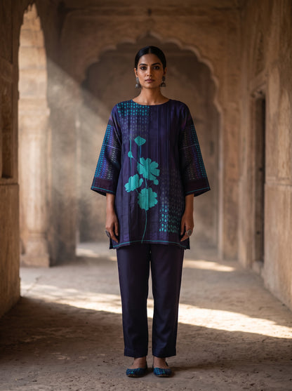 SemiStitched Printed Cotton Modal Tunic