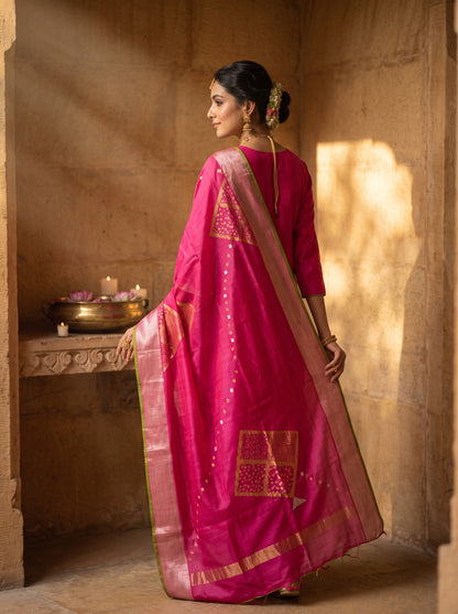 Formal Chanderi  Dupatta