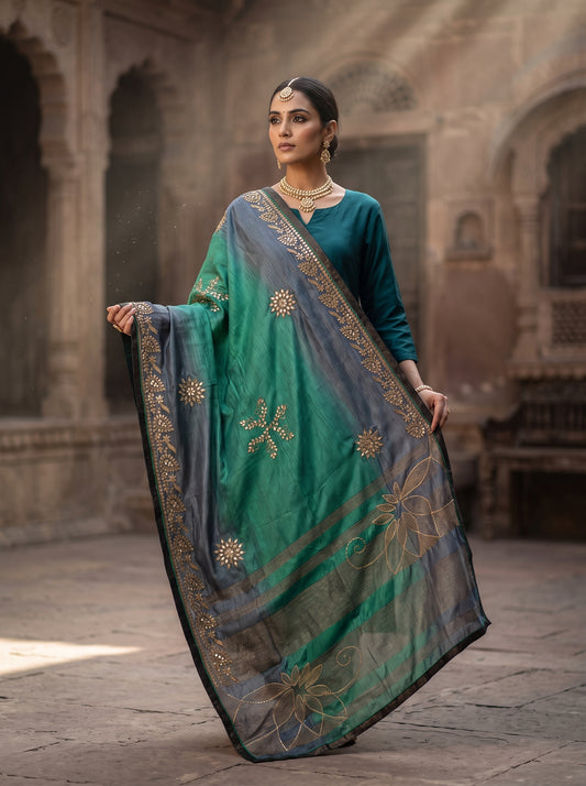 Formal Chanderi  Dupatta