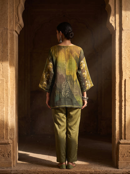 SemiStitched Printed Cotton Modal Tunic