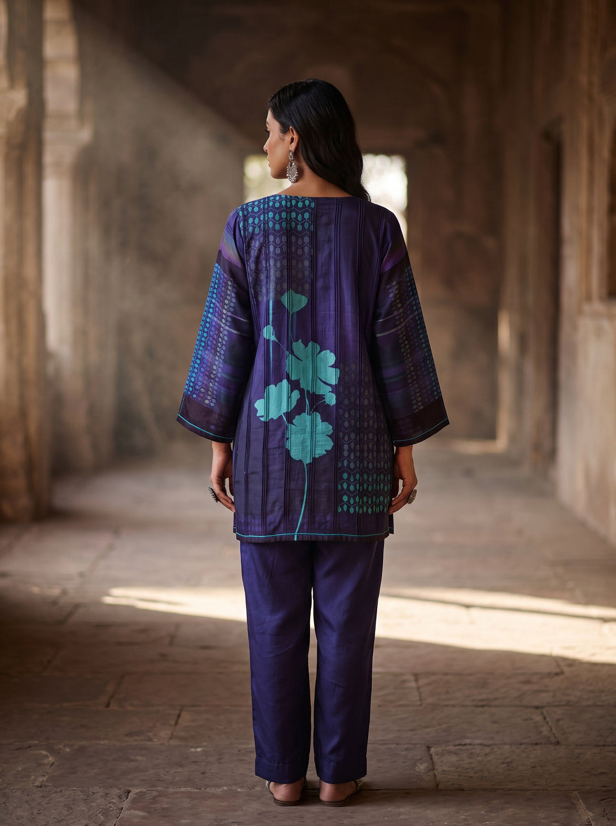 SemiStitched Printed Cotton Modal Tunic