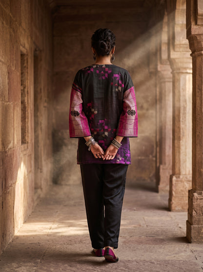 SemiStitched Printed Cotton Modal Tunic