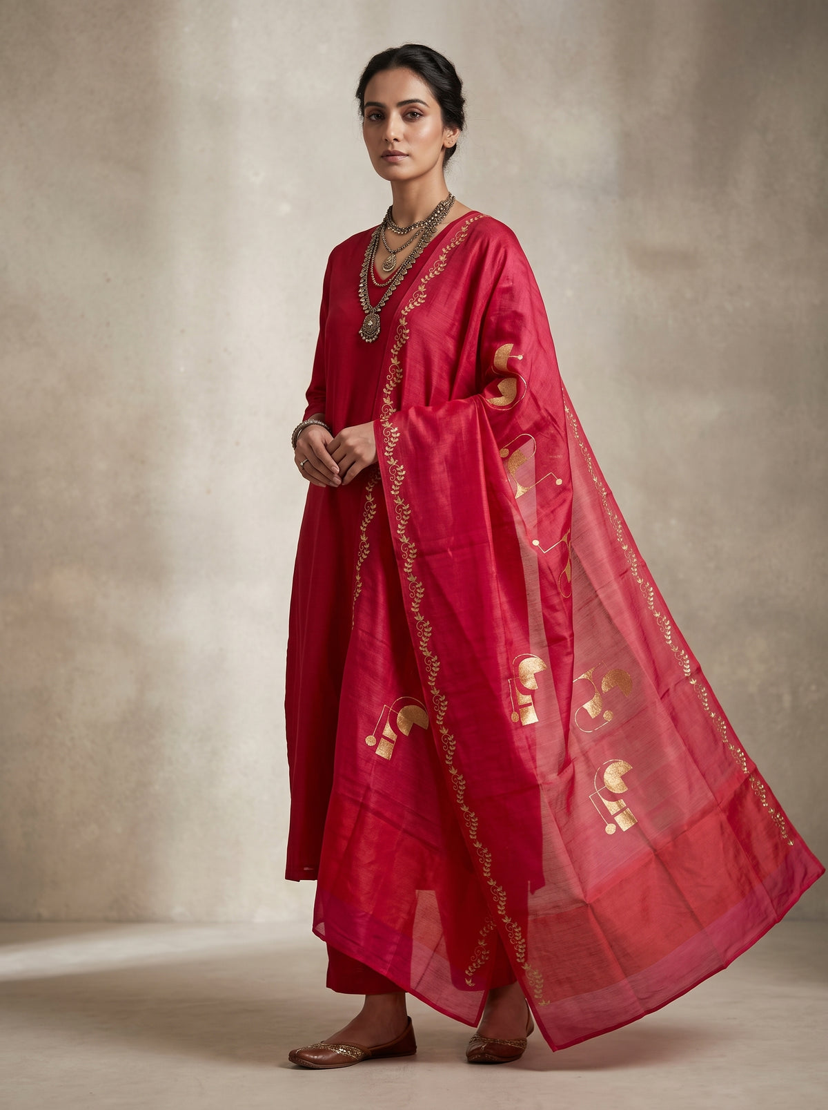 Formal Chanderi  Dupatta