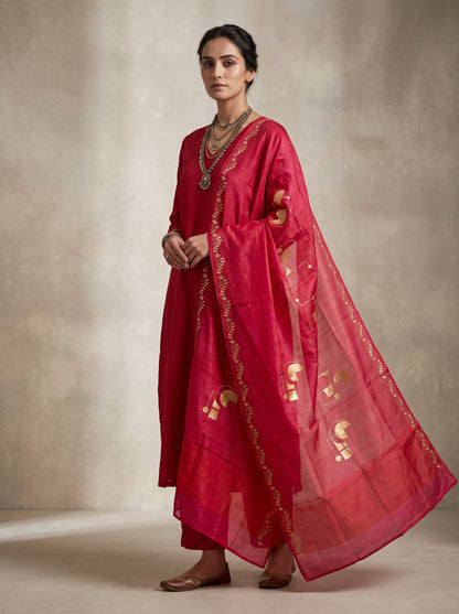 Formal Chanderi  Dupatta