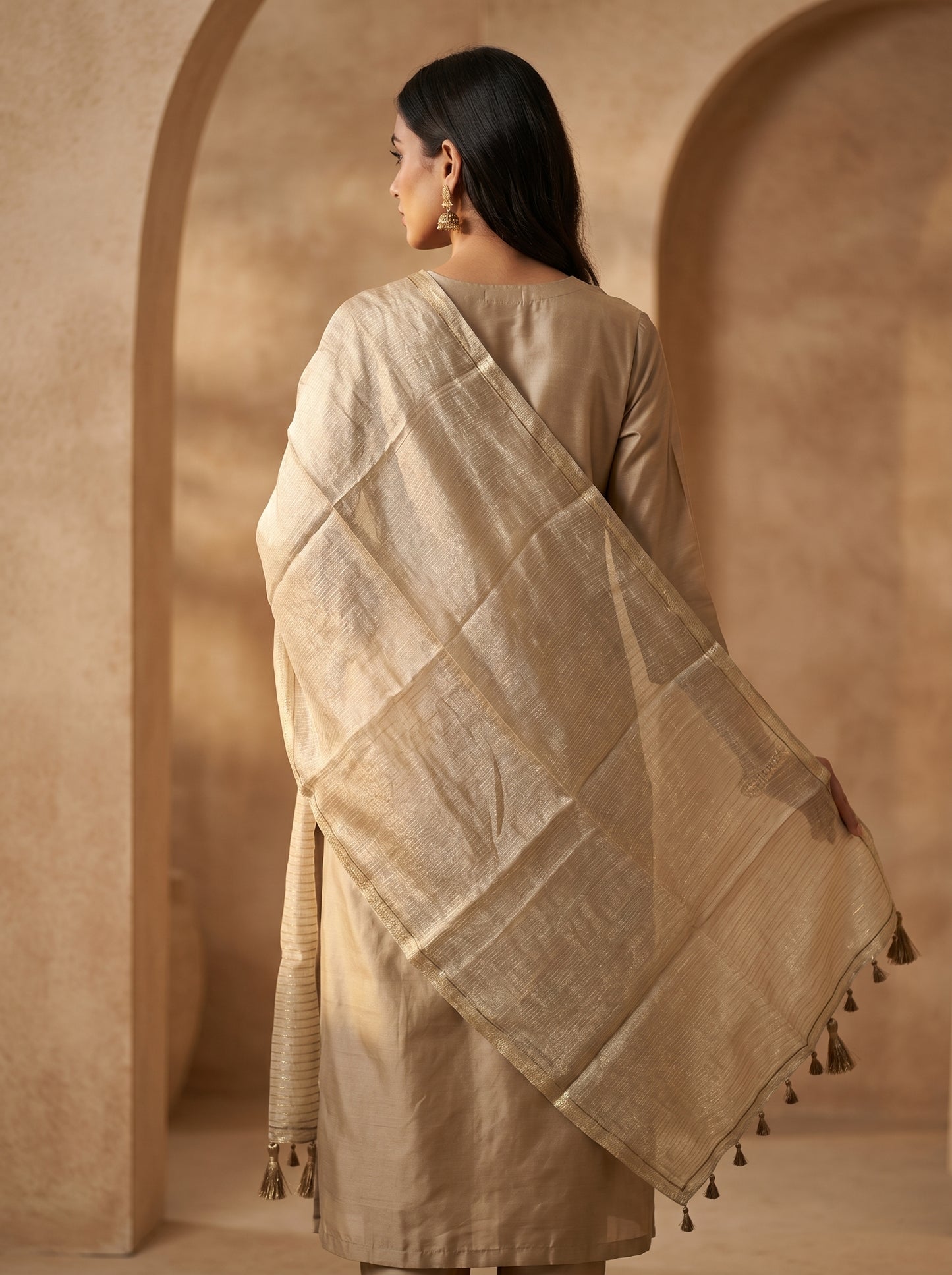 Formal Chanderi Stole Dupatta
