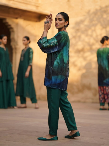 SemiStitched Printed Cotton Modal Tunic