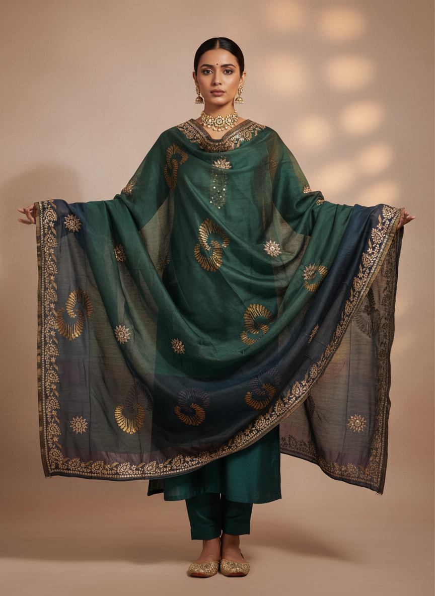 Formal Chanderi Dupatta