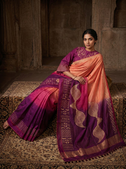 Formal Chanderi Silk Saree