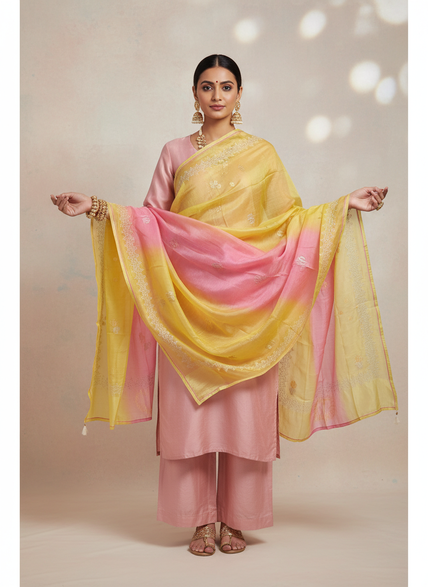Formal Chanderi Dupatta
