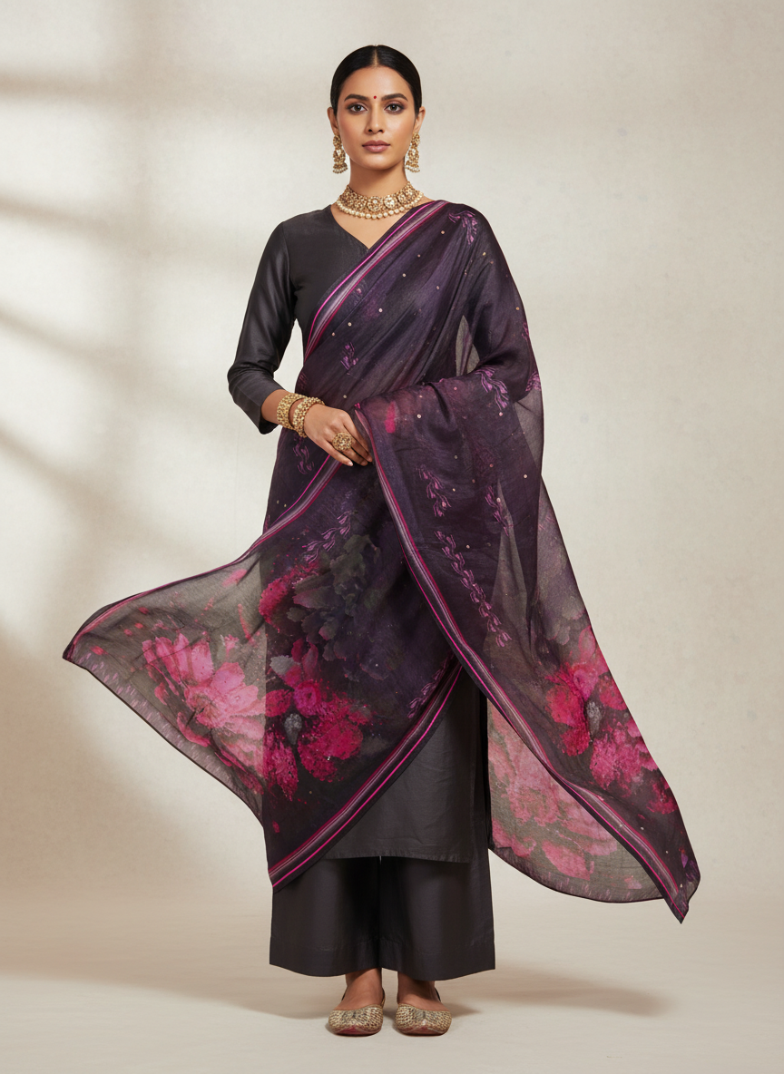Formal Chanderi Dupatta