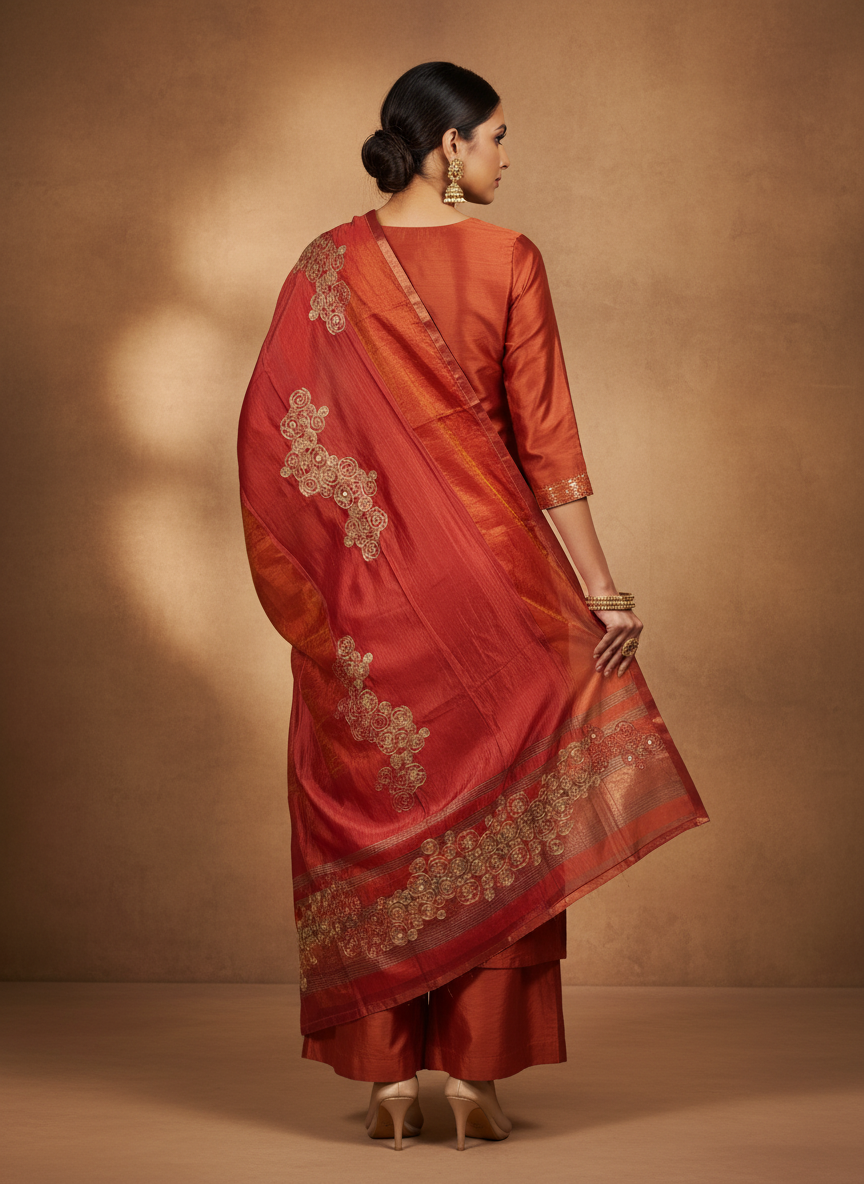 Formal Chanderi Dupatta