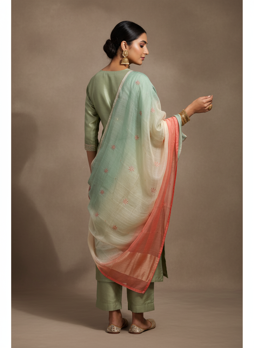 Formal Chanderi Dupatta