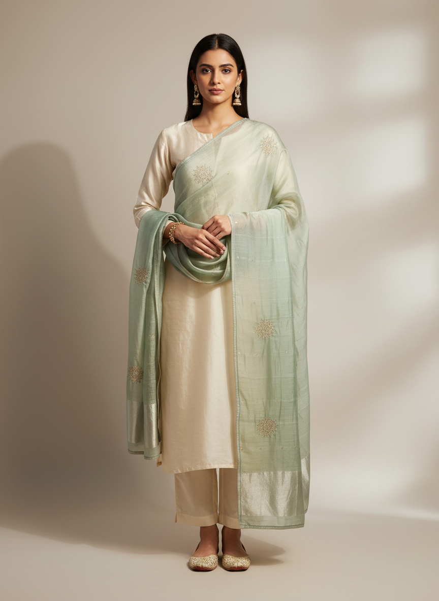 Formal Chanderi Dupatta