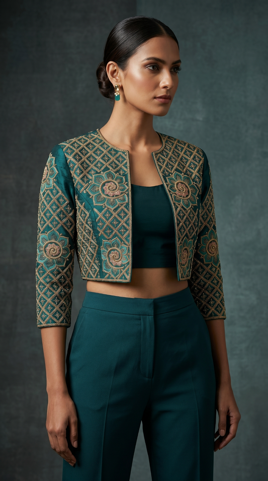 Formal Made to Order Embroidered Jacket
