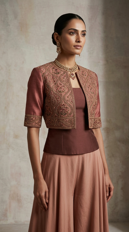 Formal Made to Order Embroidered Jacket