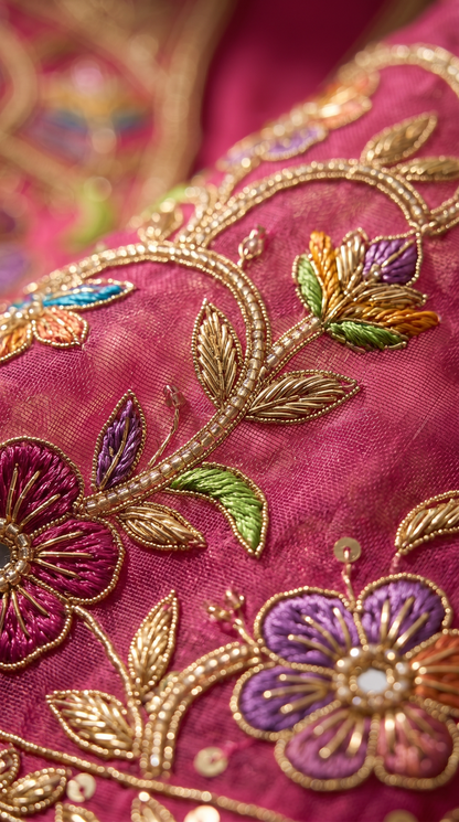 Formal Made to Order Embroidered Dupatta