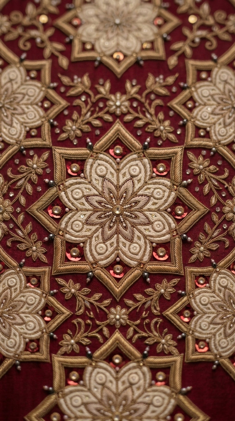 Formal Pure Silk embroidered Saree