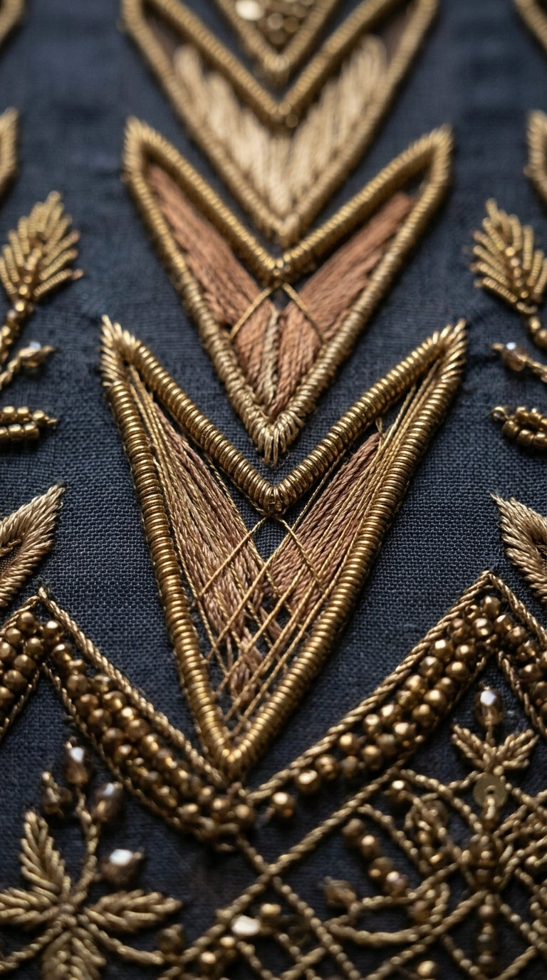 Formal Pure Silk embroidered Saree