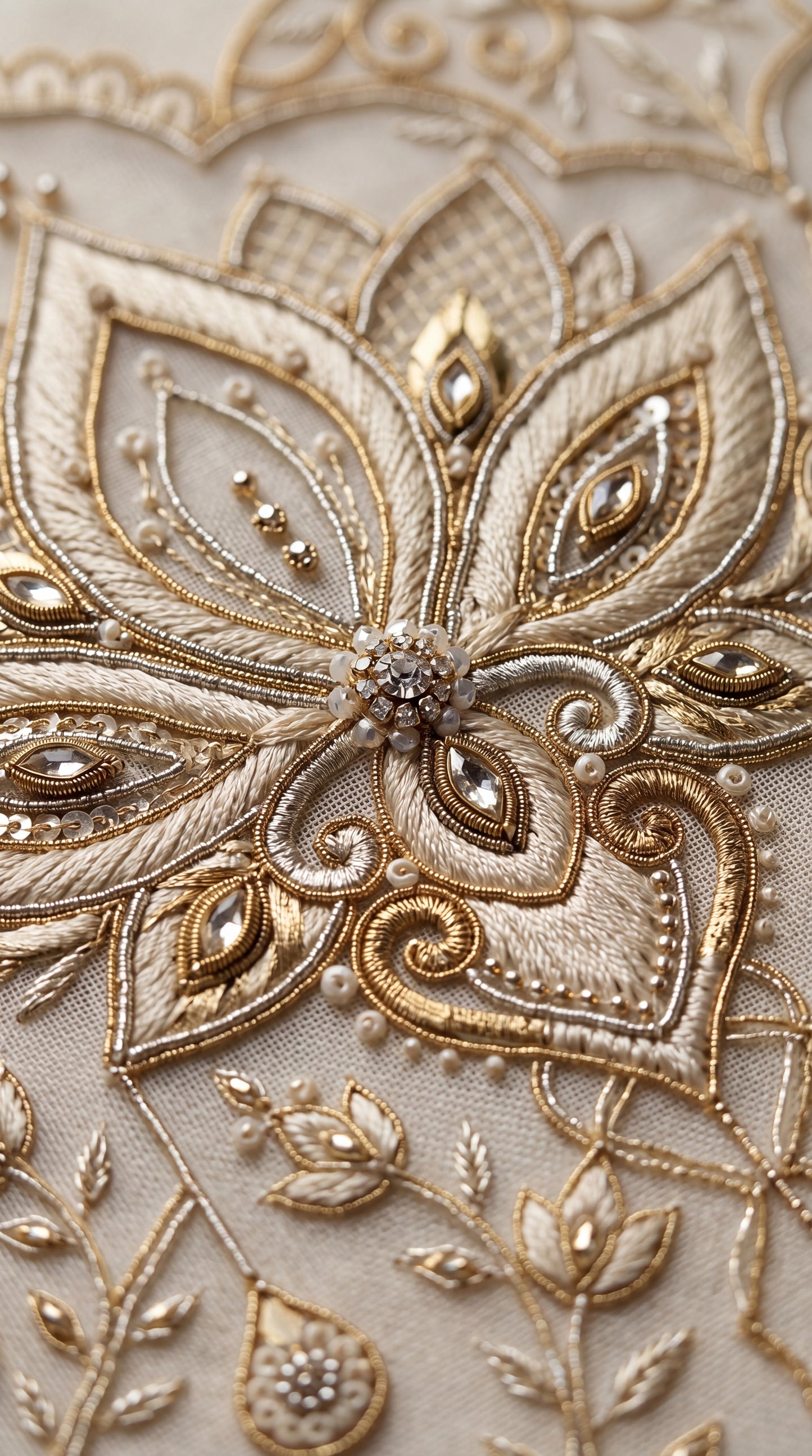 Formal Pure Silk embroidered Saree