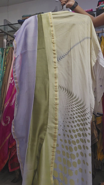 Semi Stitched Cotton Kurta