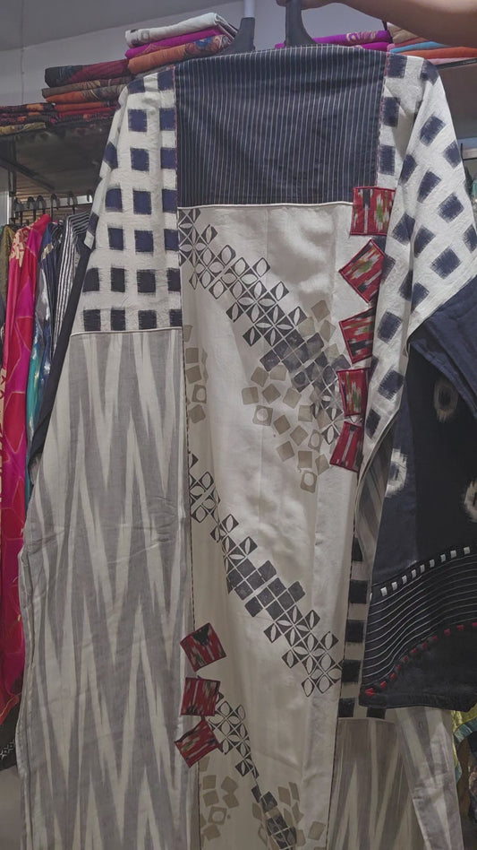 Semi Stitched Cotton kurta