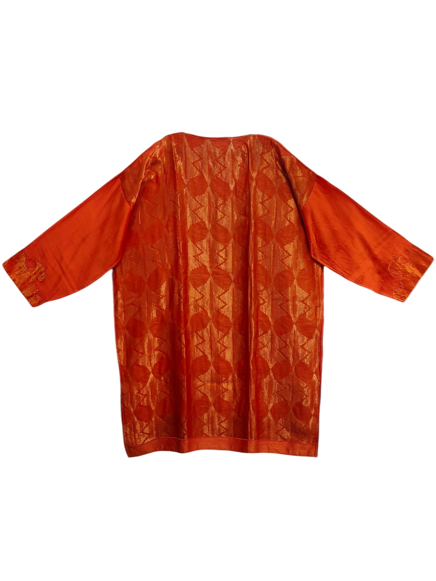 Semi Stitched Chanderi Formal Suitset