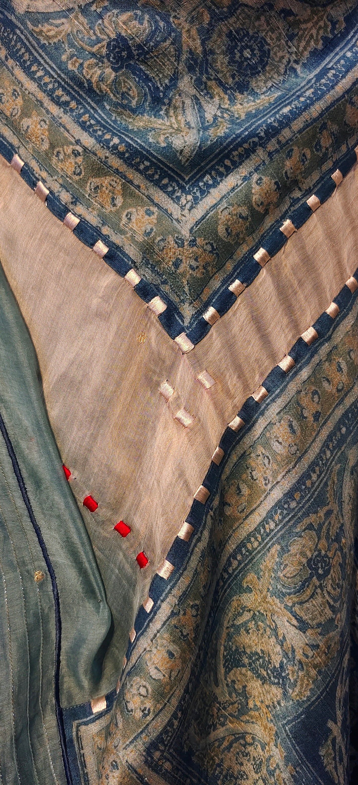 Chanderi Silk Ajrakh Dupatta