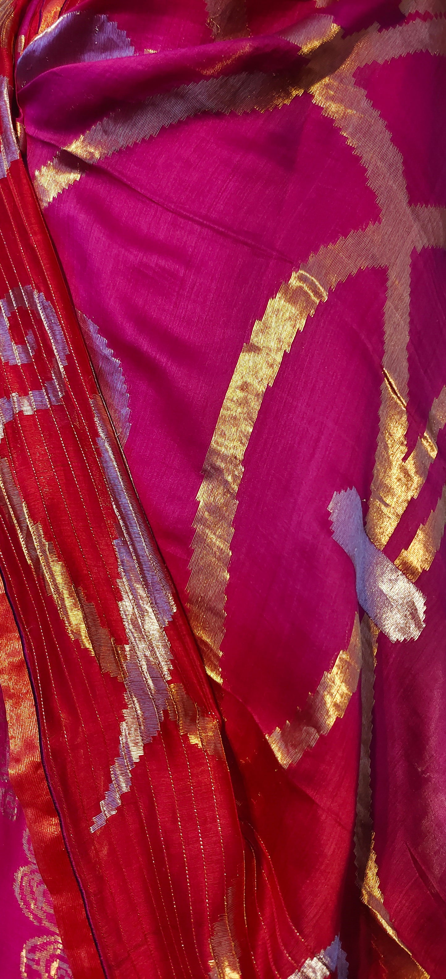 Semi Stitched Formal chanderi Suitset