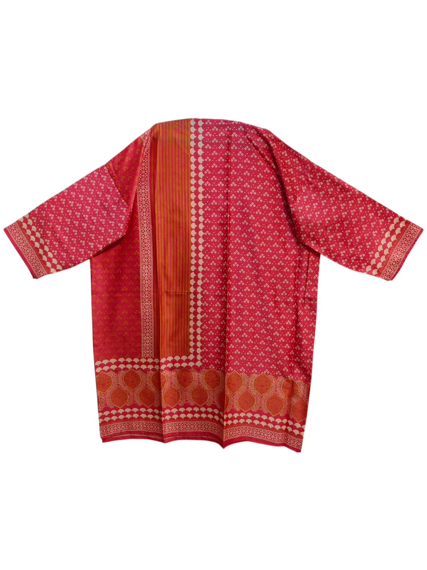Semi Stitched Chanderi Casual kurta