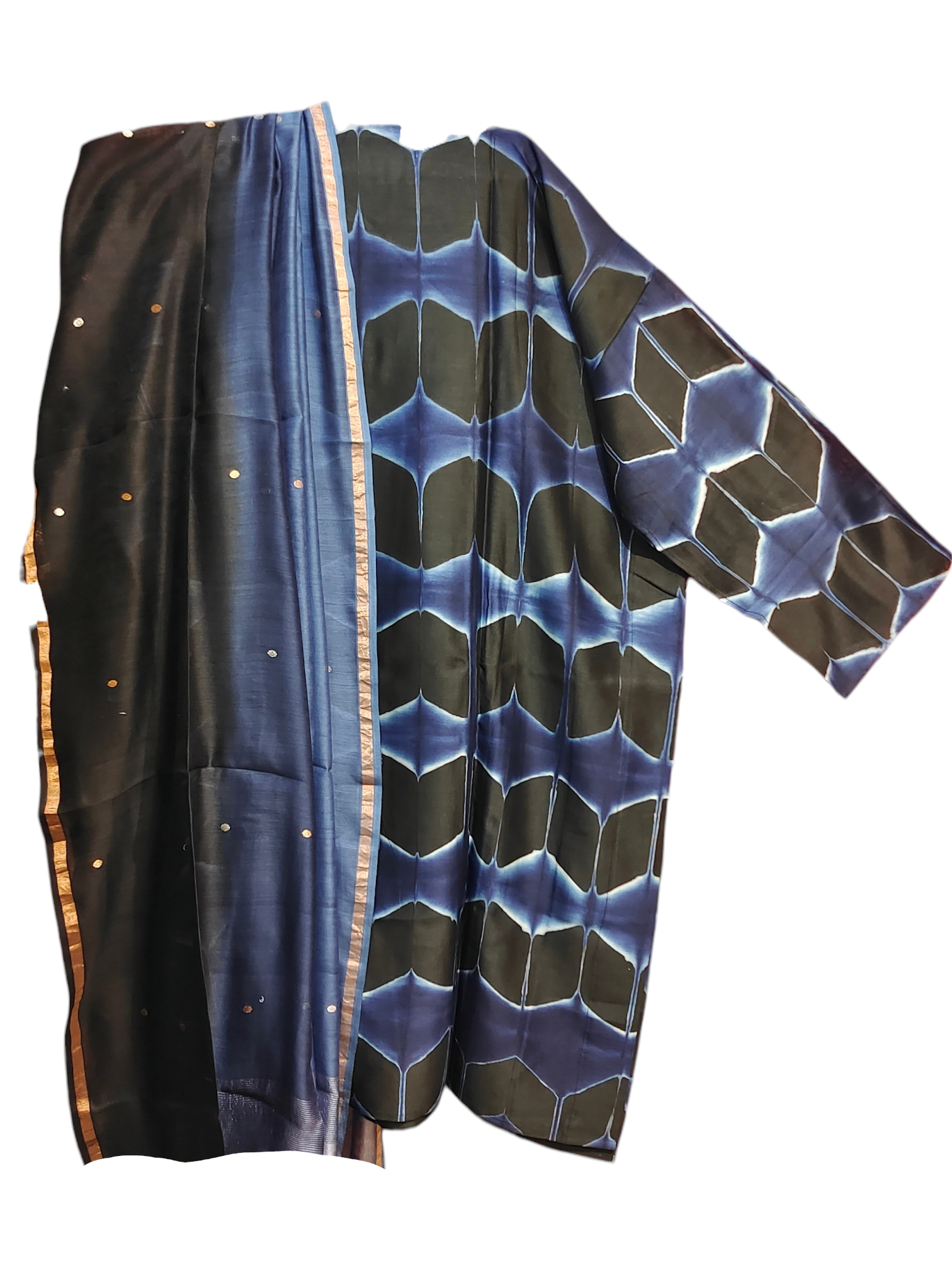 Semi Stitched Chanderi Casual Kurta VISHAL KAPUR