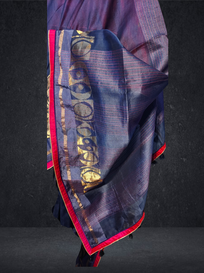 Formal Chanderi Zari Woven Saree