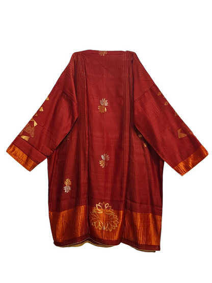Semi Stitched Formal Chanderi Suitset