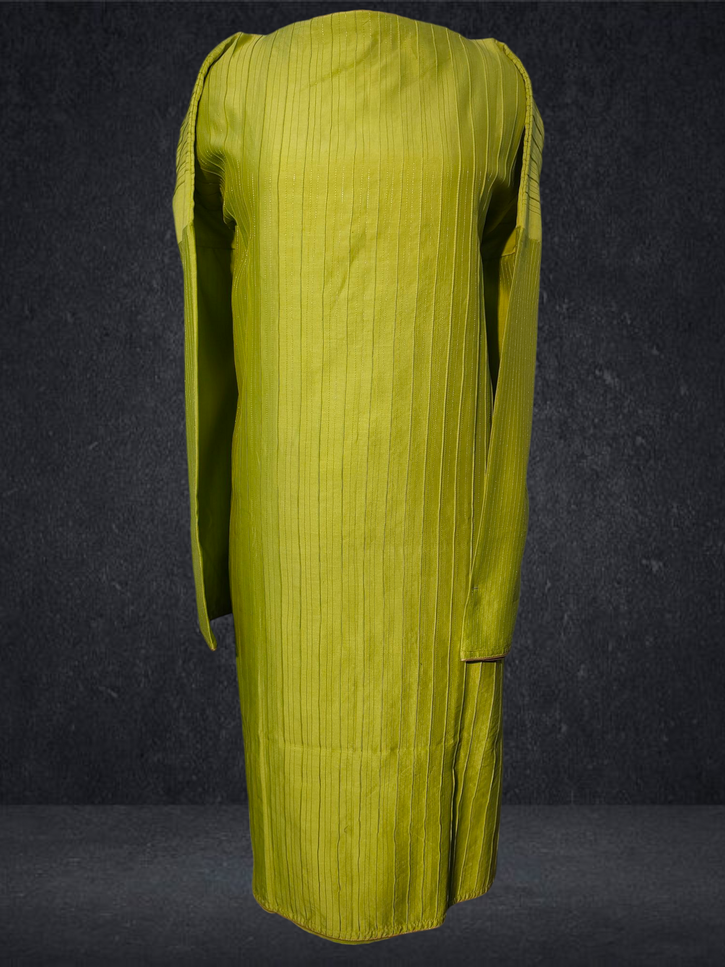 Semi Stitched Chanderi kurta