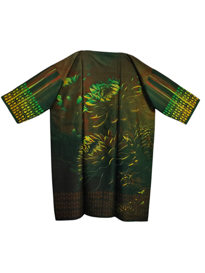 Semi Stitched Chanderi Casual Suitset