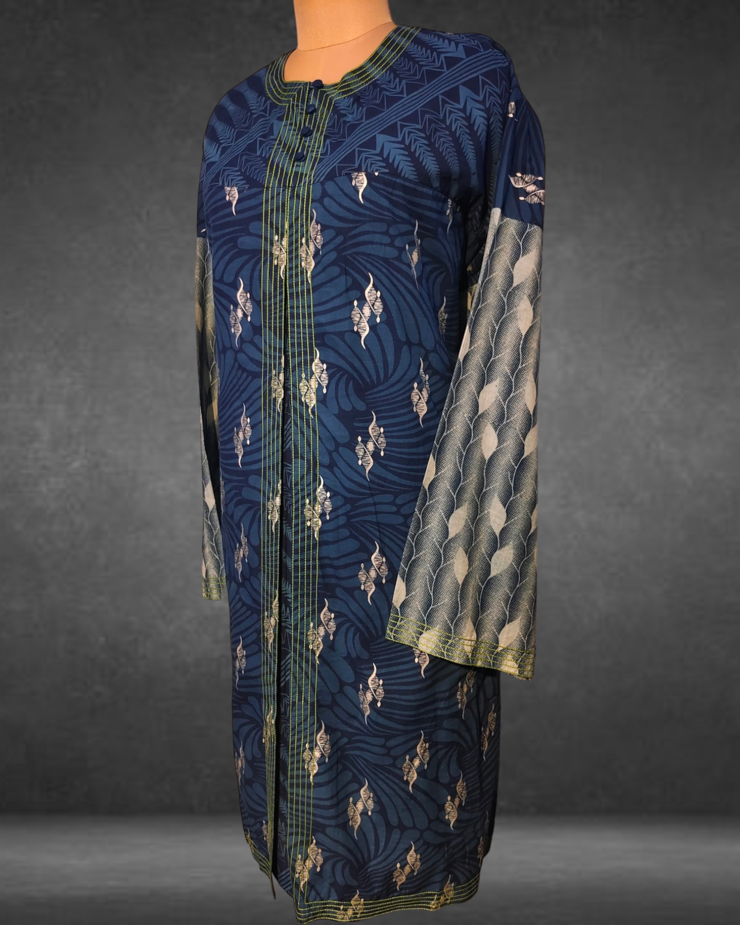 Semistitched Cotton Casual Kurta