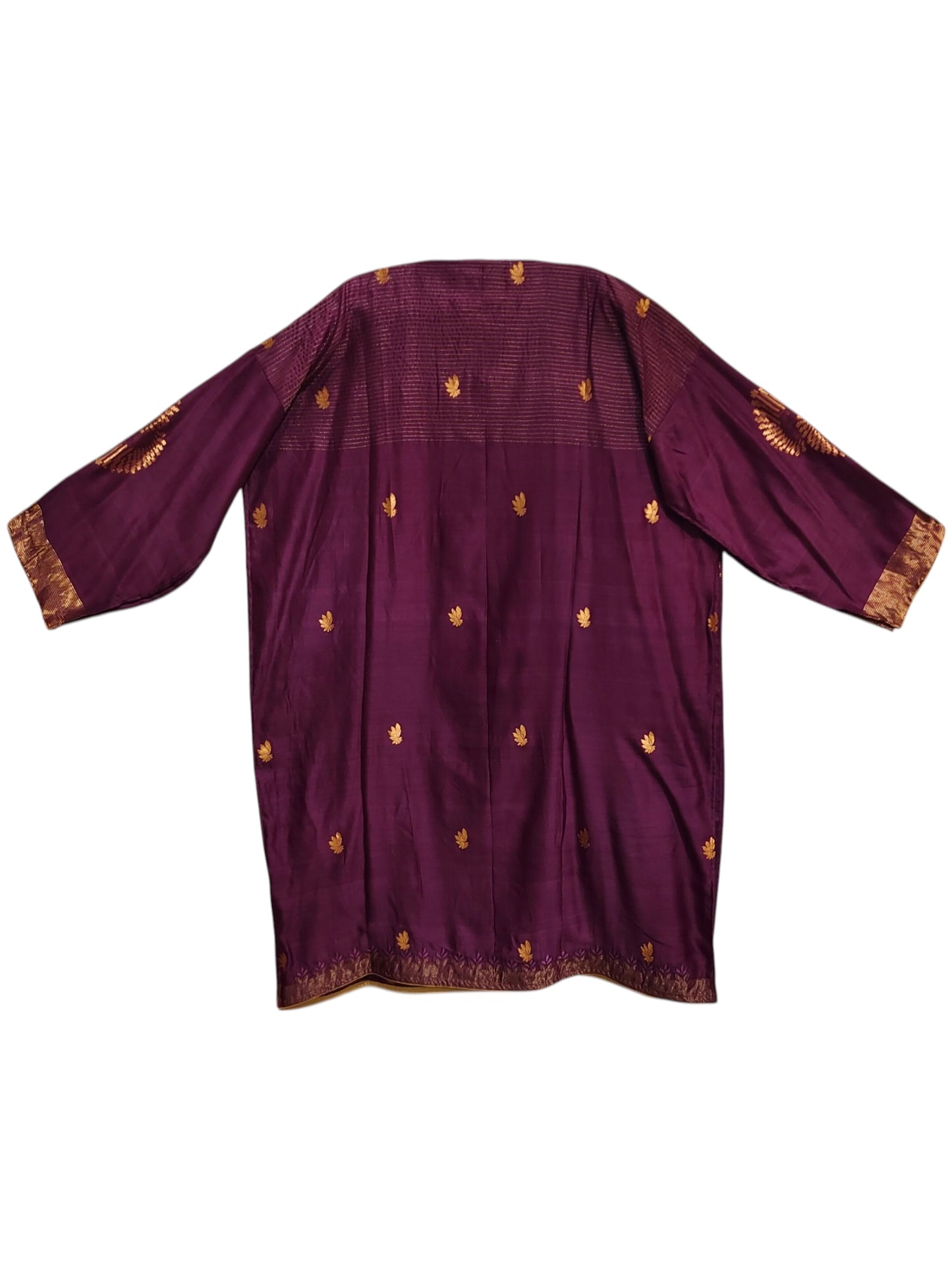 Semi Stitched Chanderi Formal Suitset