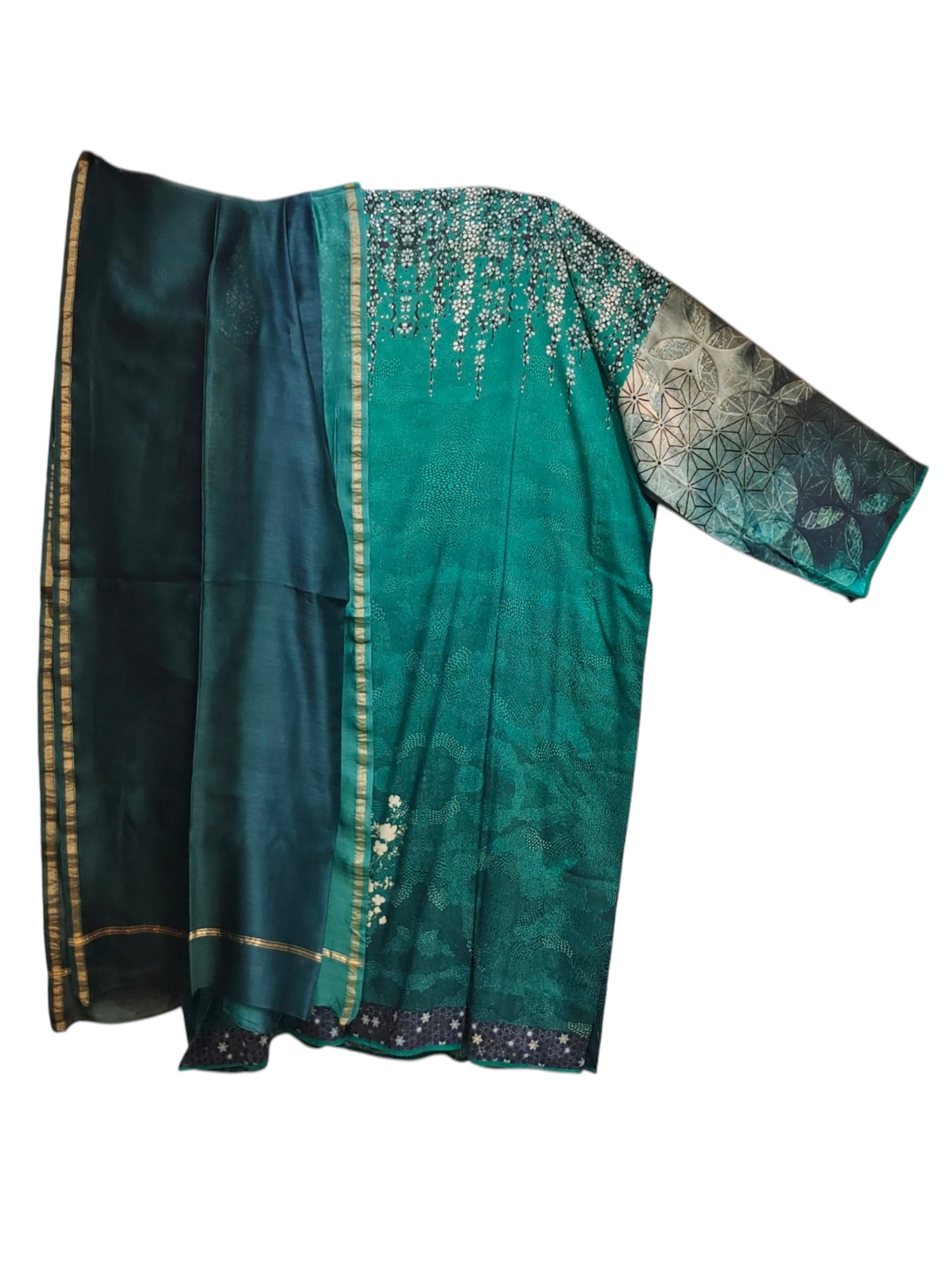 Semi Stitched Cotton Casual Suitset