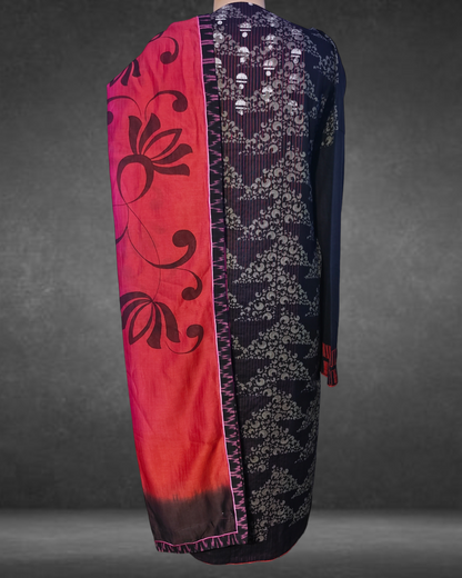 Semi Stitched Formal Chanderi suitset