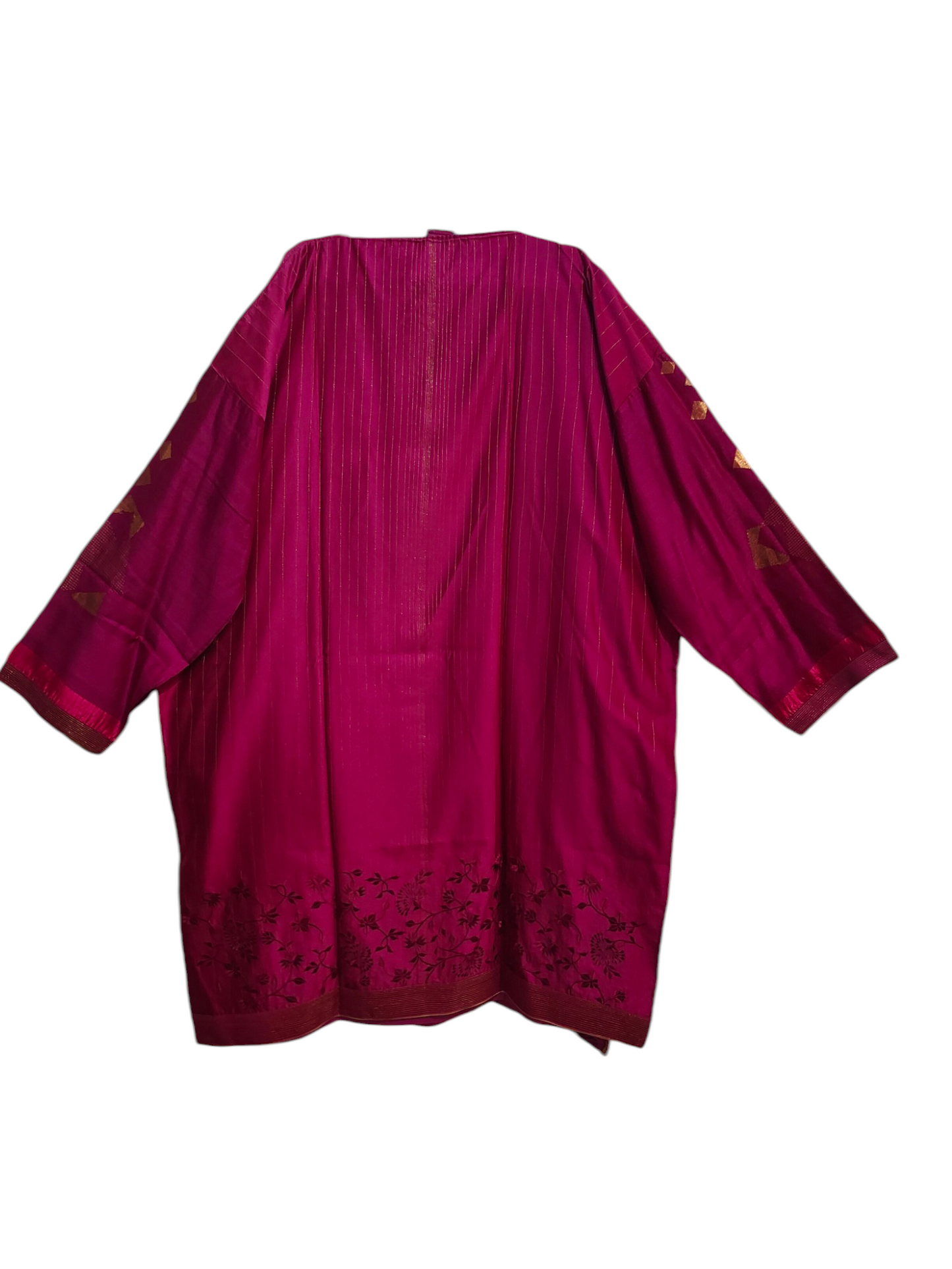 Semi Stitched Chanderi Formal Suitset