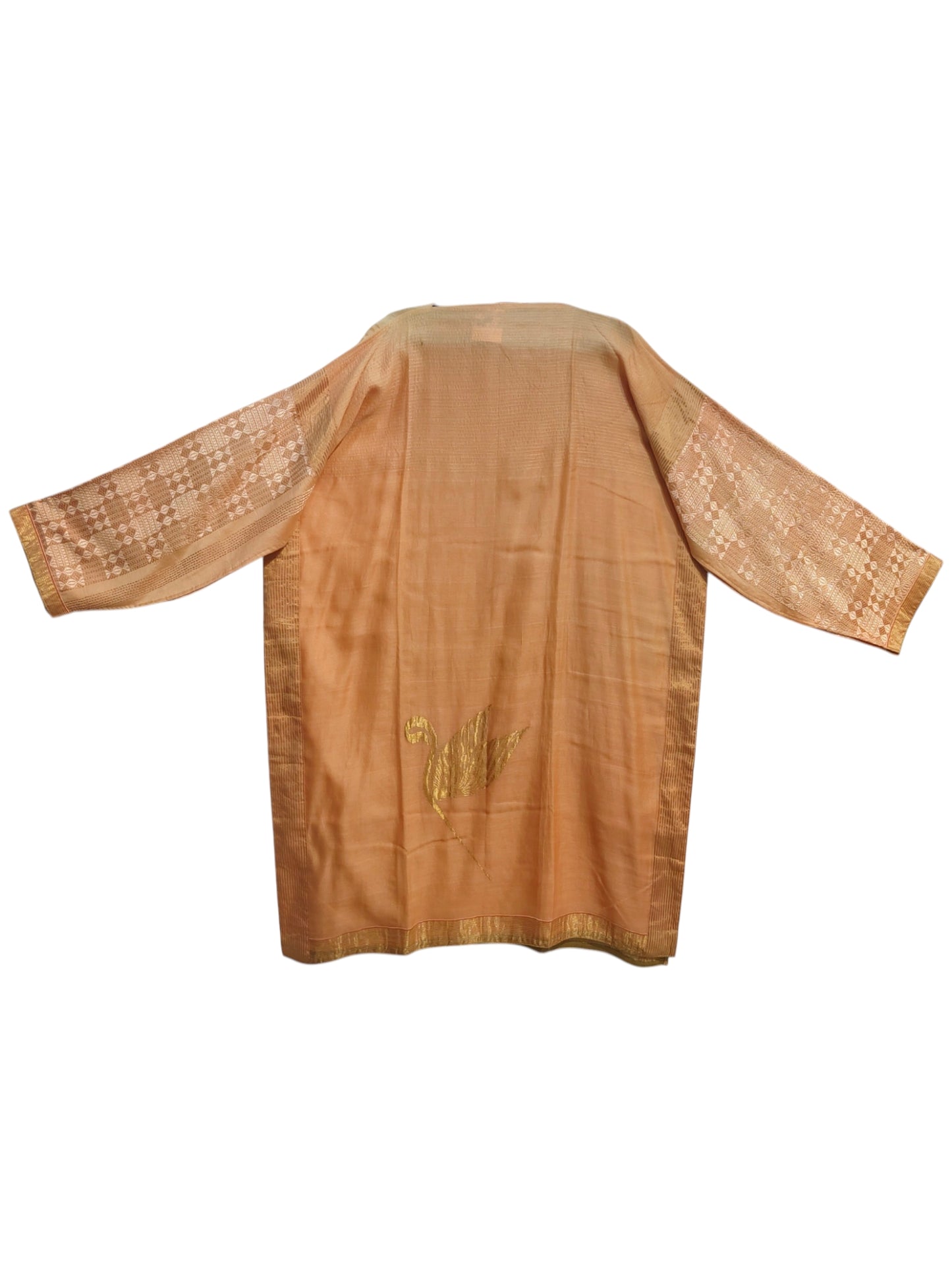 Semi Stitched Chanderi Formal Suitset