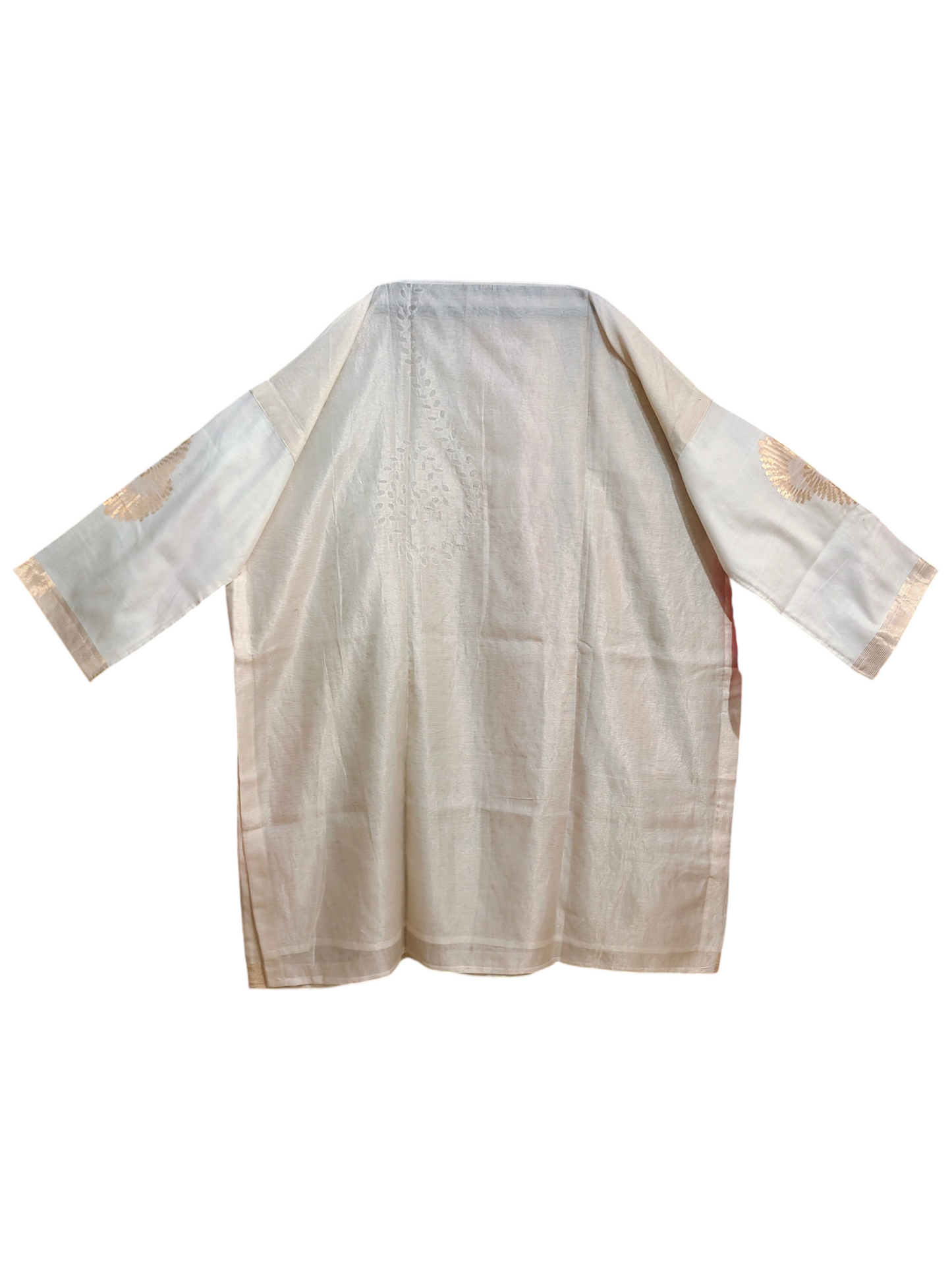 Semi Stitched Chanderi Formal Suitset
