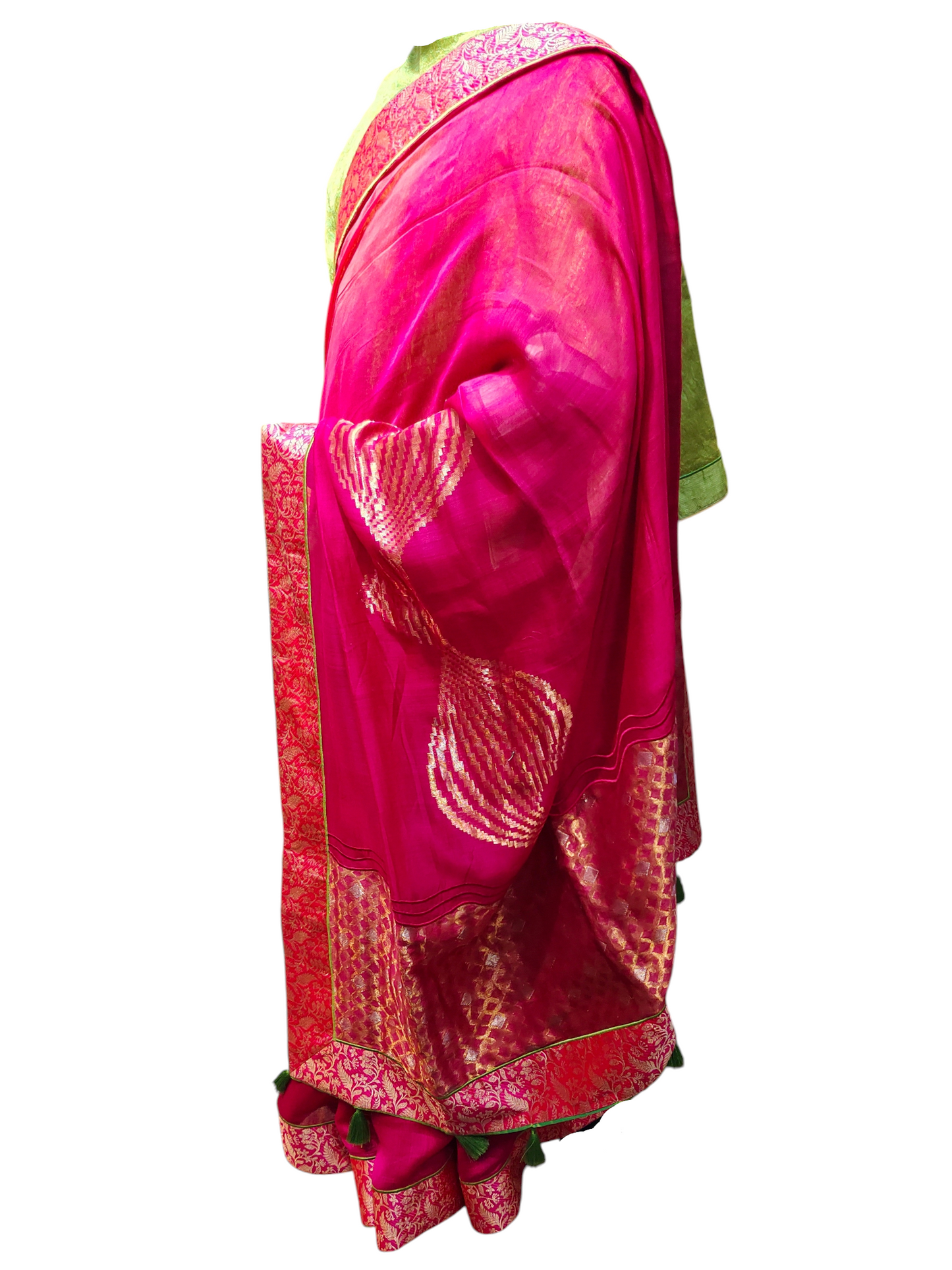 Formal Chanderi Zari Woven Saree