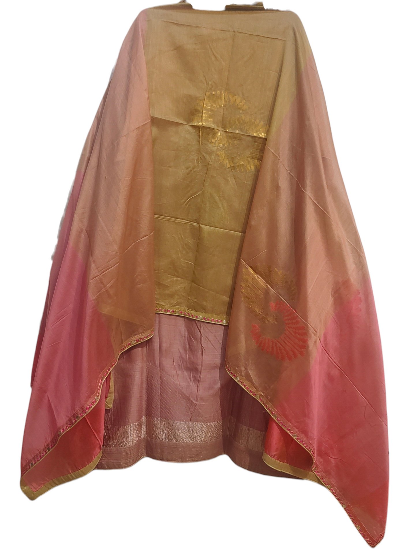 Semi Stitched Formal Chanderi Suitset