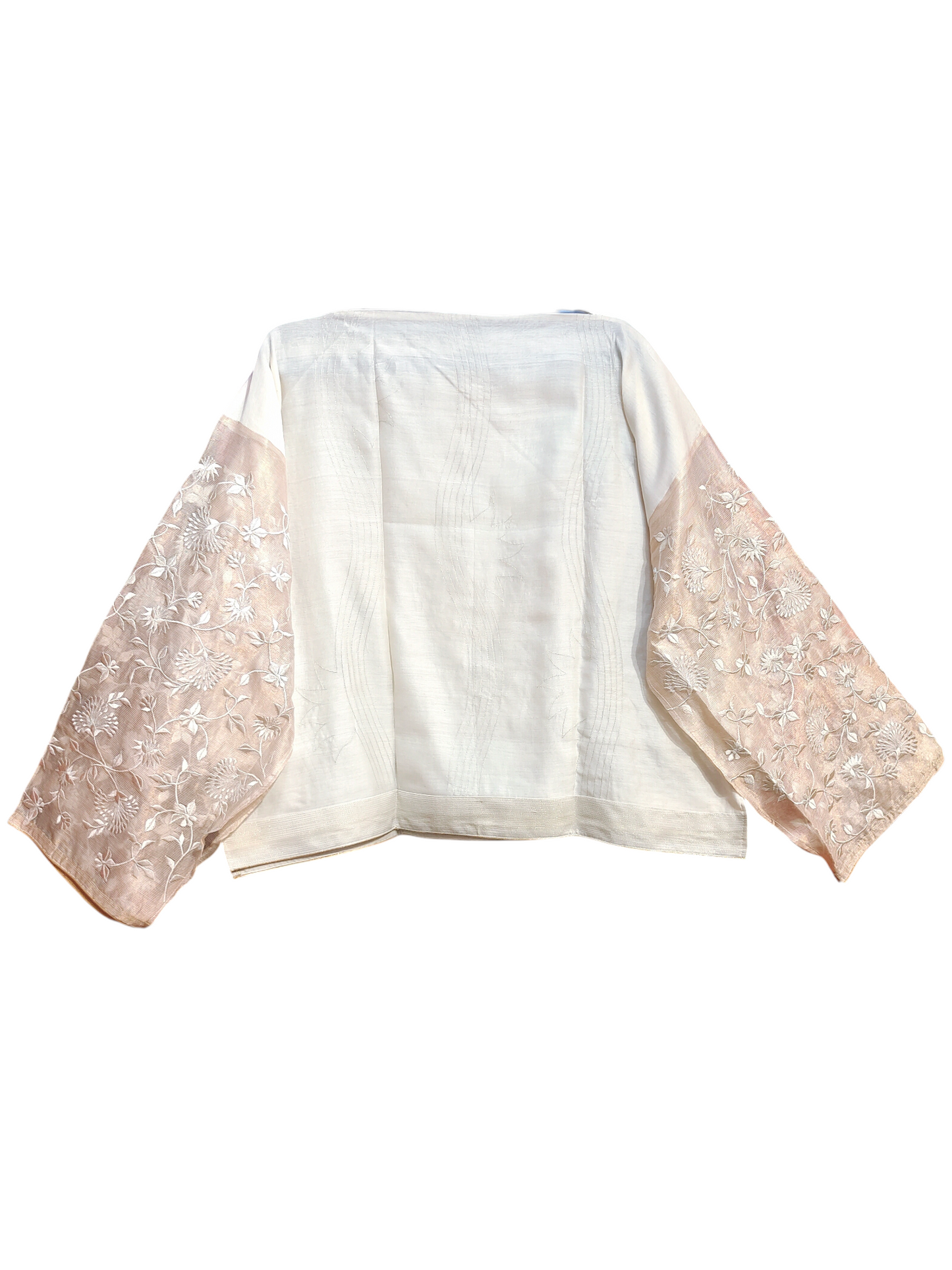 Formal Chanderi cutwork gota Saree